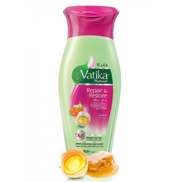Натуральный шампунь для волос "Vatika" экстракт яичного желтка
