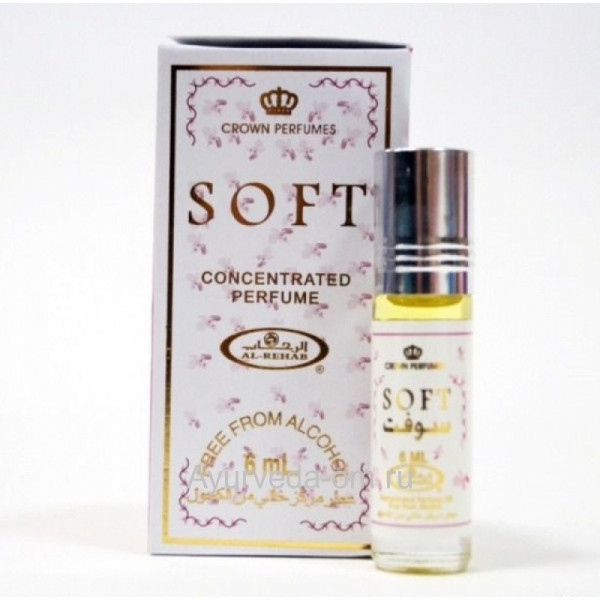 Al-Rehab Concentrated Perfume SOFT (Масляные арабские духи СОФТ Аль-Рехаб), 6 мл.