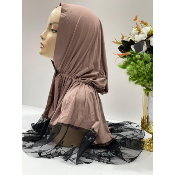 Готовый хиджаб «Нежная бабочка»