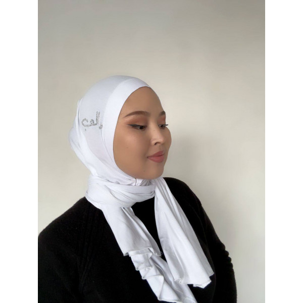 Готовый хиджаб на кнопках «Люсми»